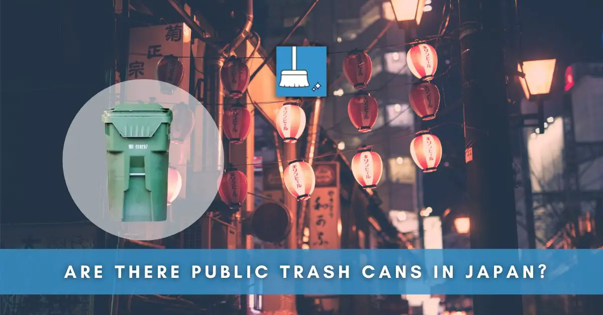 Are There Public Trash Cans in Japan