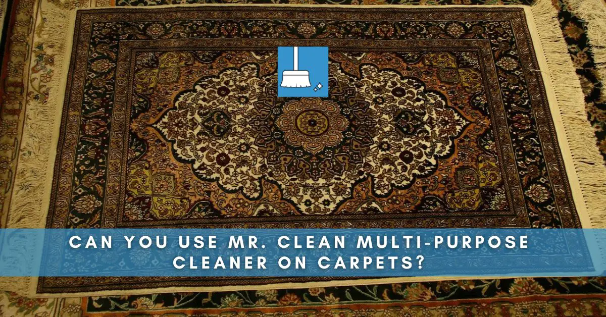 Can You Use Mr. Clean Multi-Purpose Cleaner on Carpets