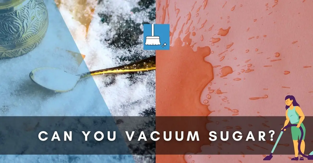 Can You Vacuum Sugar