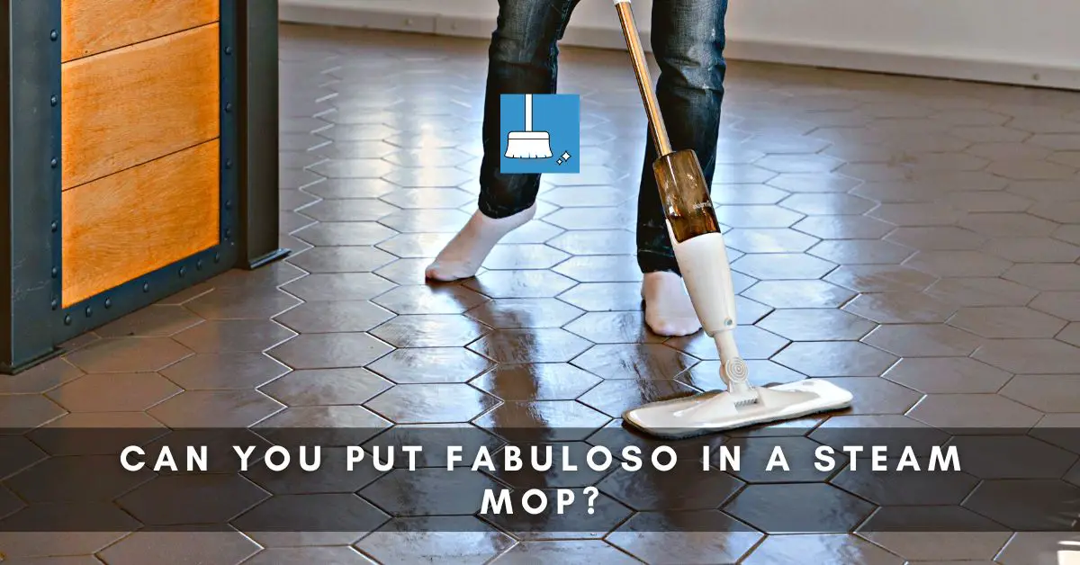 Can you put Fabuloso in a steam mop