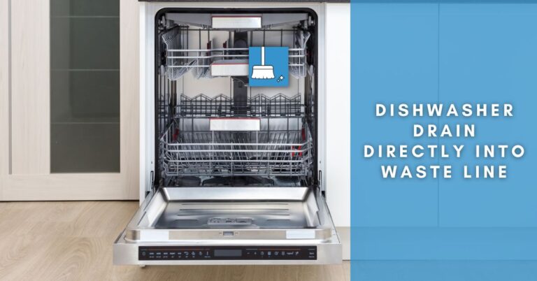 Dishwasher Drain Directly Into The Waste Line! (Possible?)