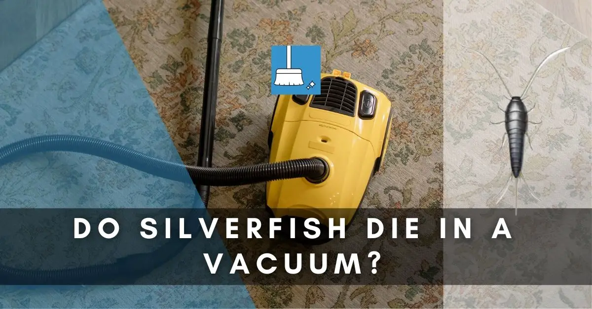 Do Silverfish die in a vacuum