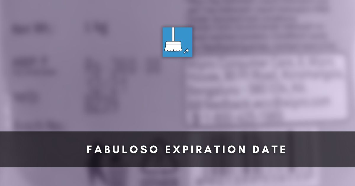 Fabuloso Expiration Date
