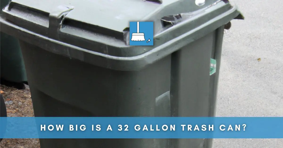 How Big Is a 32 Gallon Trash Can