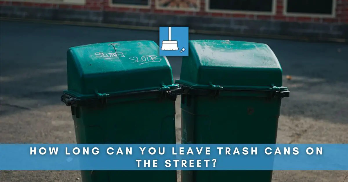 How Long Can You Leave Trash Cans on the Street