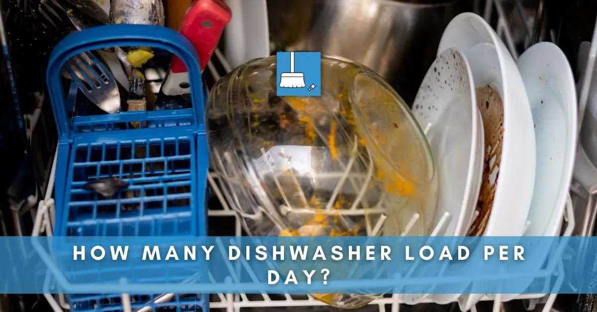 How many dishwasher load per day
