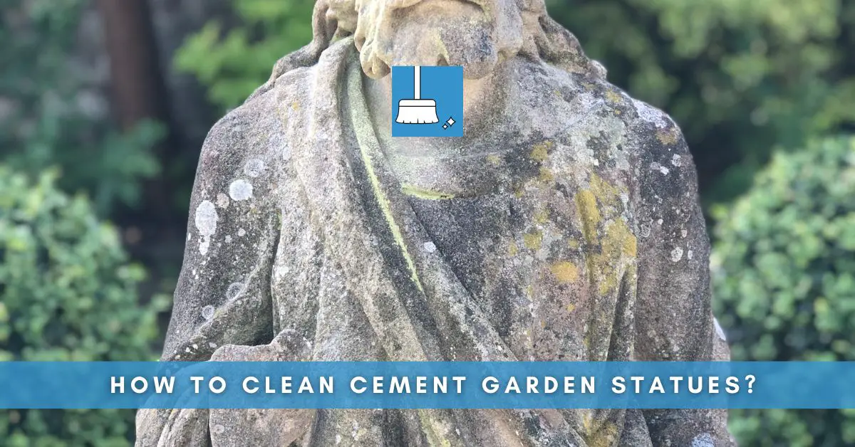 How to Clean Cement Garden Statues