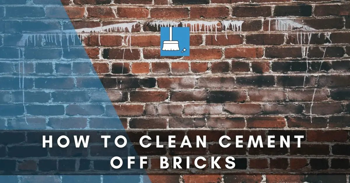 How to Clean Cement off Bricks