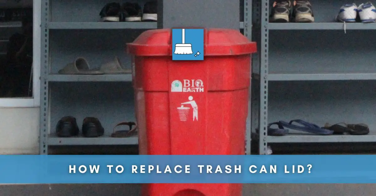 How to Replace Trash Can Lid