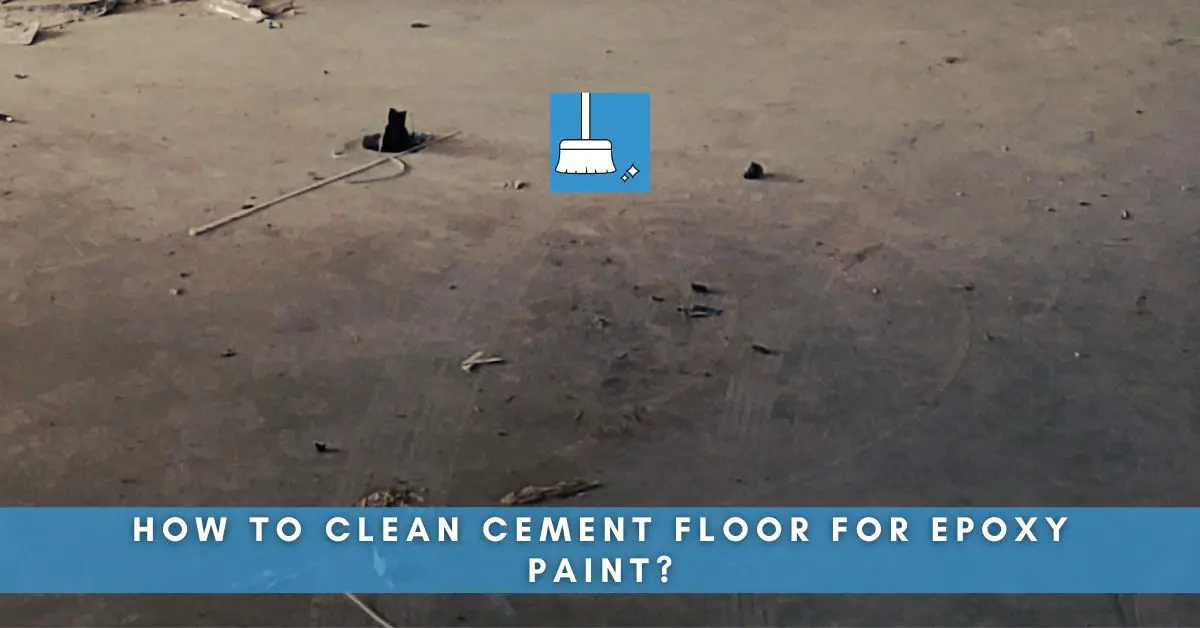 How To Clean Cement Floor For Epoxy Paint 4 Steps 