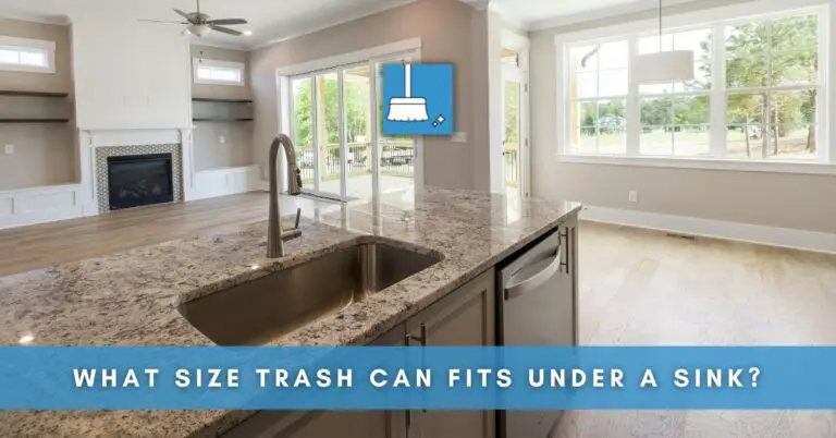 trash can that fits under kitchen sink