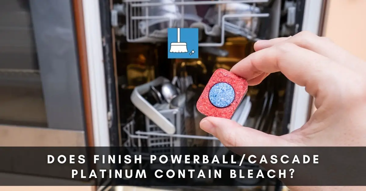 does finish powerballcascade platinum contain Bleach