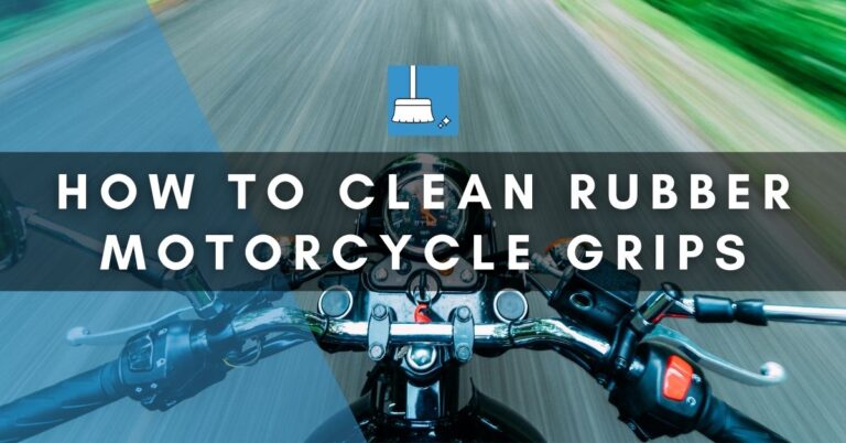 How To Clean Rubber Motorcycle Grips (4 Methods!)