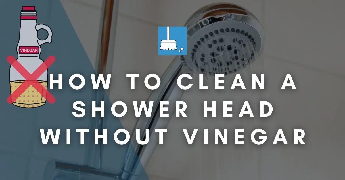 how to clean shower head without vinegar